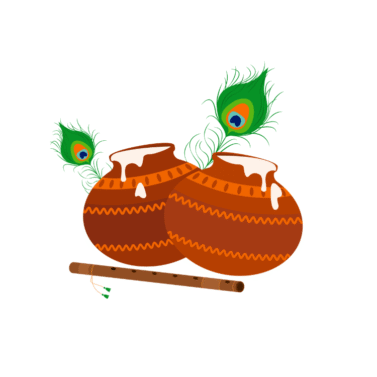 Offer Makhan-Mishri and Peacock Feather